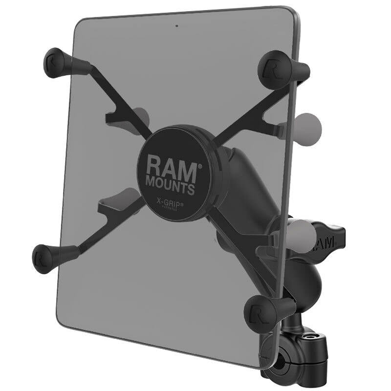 RAM X-Grip Universal Cradle for 7"- 8" Tablets with Torque Base (Mini Bars)