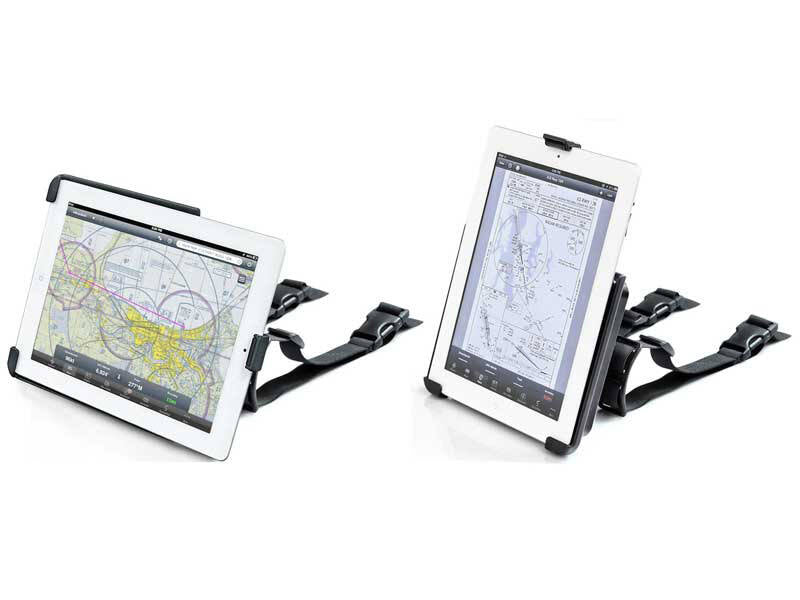 RAM rotating and tilting kneeboard mount 