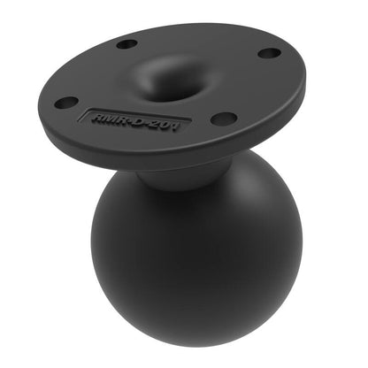 RAM Double Ball Mount with 2 Round Base Plates (62mm / 94mm) - D Series