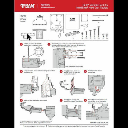 ram gds locking-dock new generation instructions 