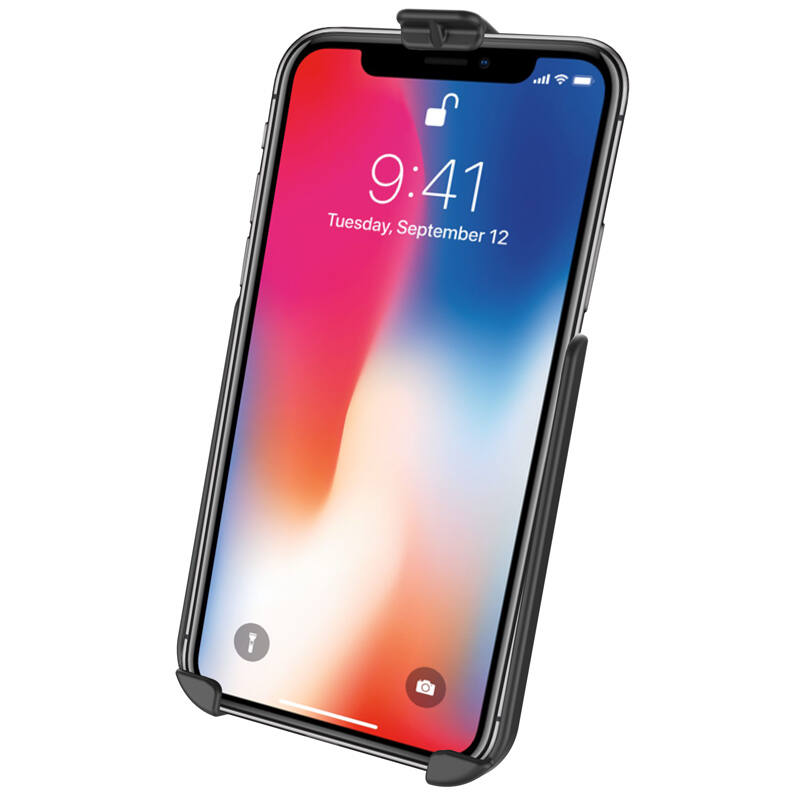 RAM iPhone XR Form-Fit cradle