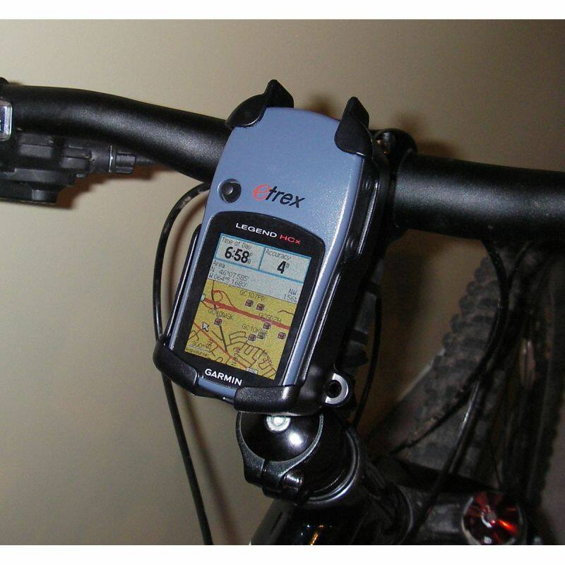 RAM Garmin Cradle - eTrex Legend / Vista / Venture with EZ-Strap Rail Mount