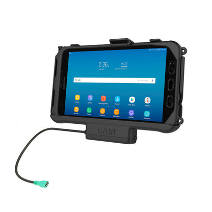 RAM EZ-Roll'r Powered Cradle for Samsung Galaxy Tab Active 5, 3 and 2