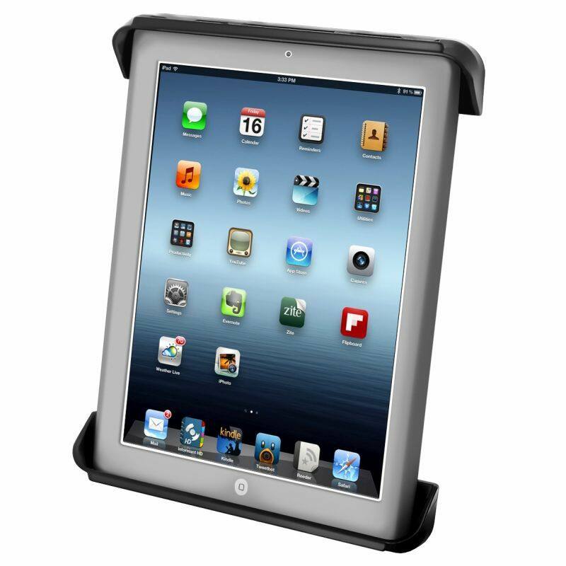 RAM Tab-Tite Cradle - 9.7" - 10" Tablets incl. iPad 1-4 with light duty case