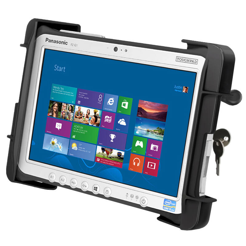 RAM Tab-Lock Locking Cradle - Panasonic Toughpad FZ-G1