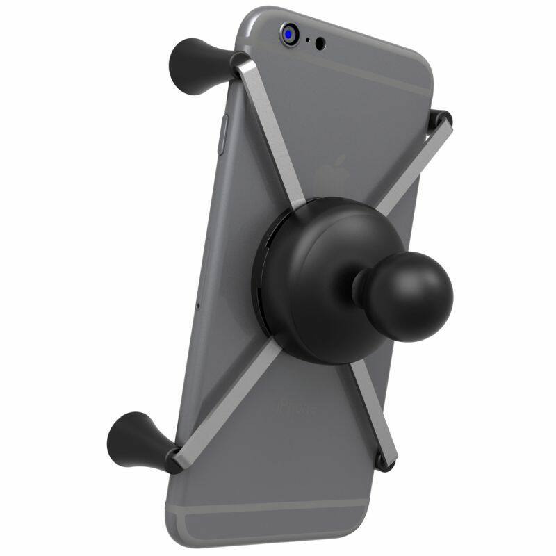 RAM X-Grip Universal Phablet Cradle with Torque Base (Medium Bars) & Med Arm