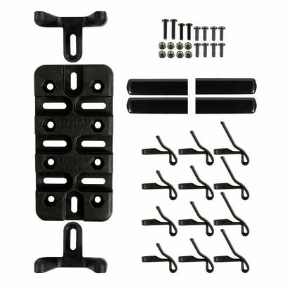 RAM-HOL-UN4U Universal Finger Grip Holder with components 