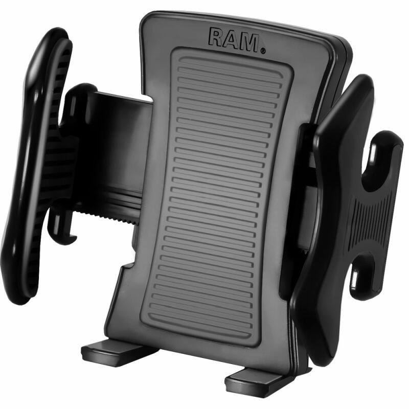 RAM Universal Spring Loaded Holder for Large Phones with suction cup base