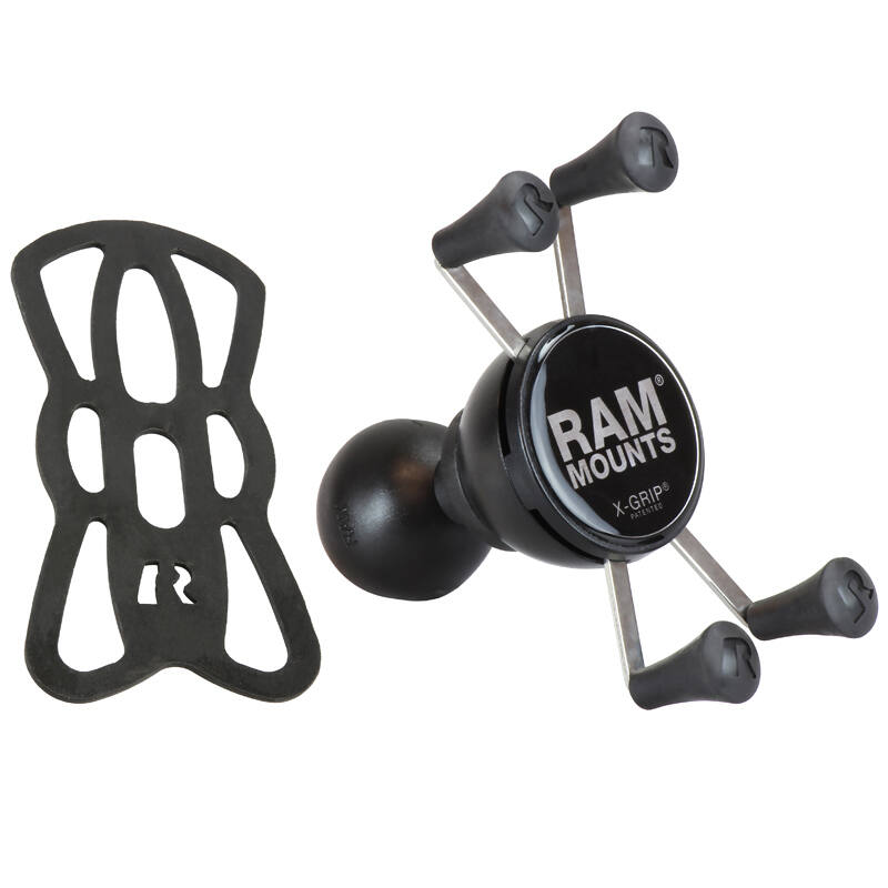 RAM X-Grip Universal SmartPhone / Radio / GPS Cradle with C Series (1.5") Ball Base