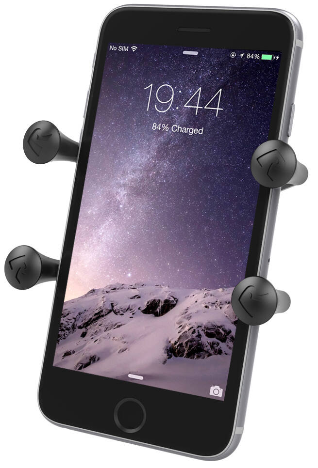 RAM X-Grip Universal SmartPhone / Radio / GPS Cradle with C Series (1.5") Ball Base