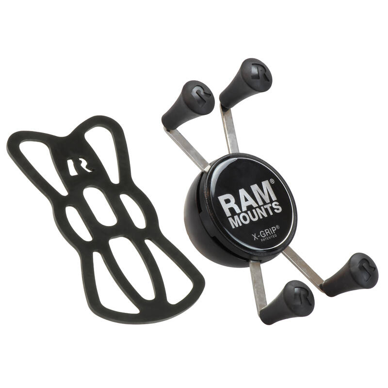 RAM X-Grip Universal Smartphone Cradle - Yoke Clamp Mount (composite)