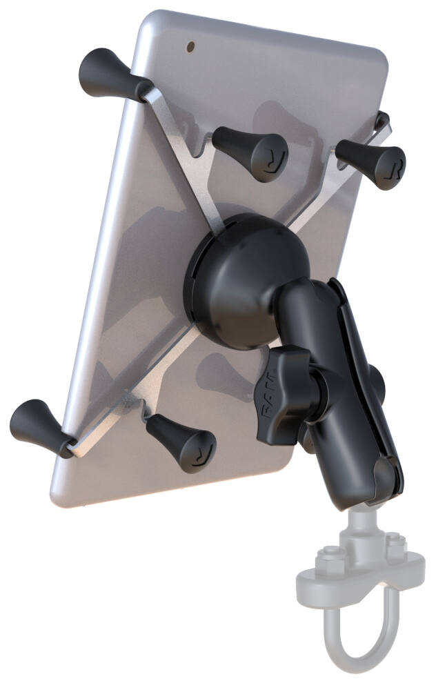 RAM X-Grip Universal Cradle for 7" - 8" Tablets with Double Socket Arm