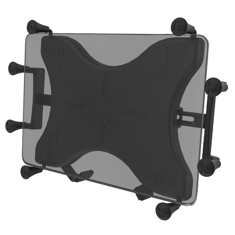 RAM X-Grip Universal Cradle for 10" Tablets with Yoke Clamp Mount