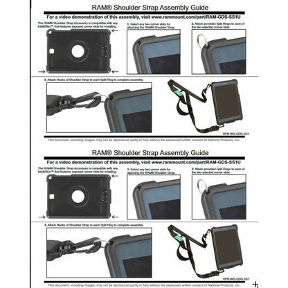 RAM Intelliskin Case shoulder strap
