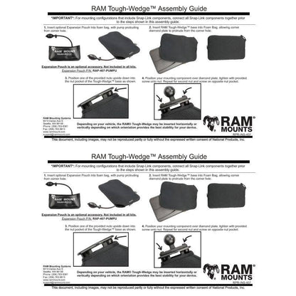 RAM Tough-Wedge Expansion Pouch Accessory