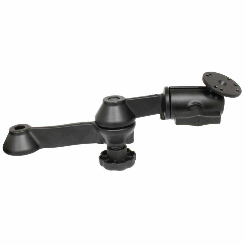 RAM Marine Swing Arm - Double with Round Base Plate - C Series