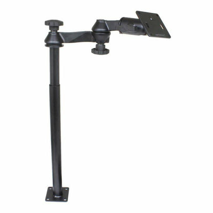 RAM Tele-Pole with 12 & 18 inch Poles, Swing Arms and 75mm VESA Mount