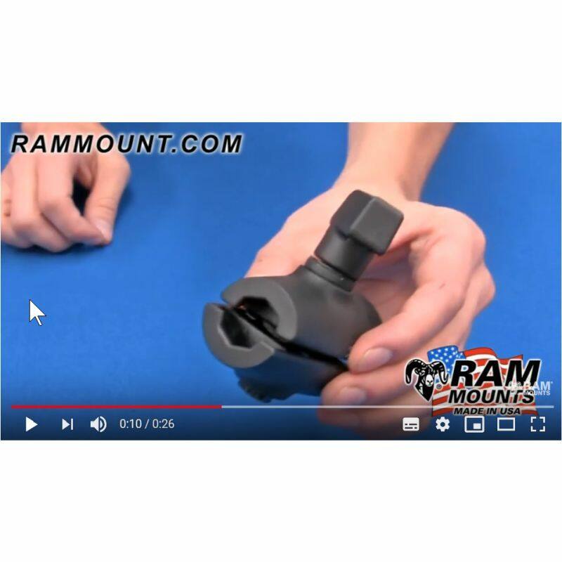 RAM Single Socket Arm with Octagon Button Socket - C Series