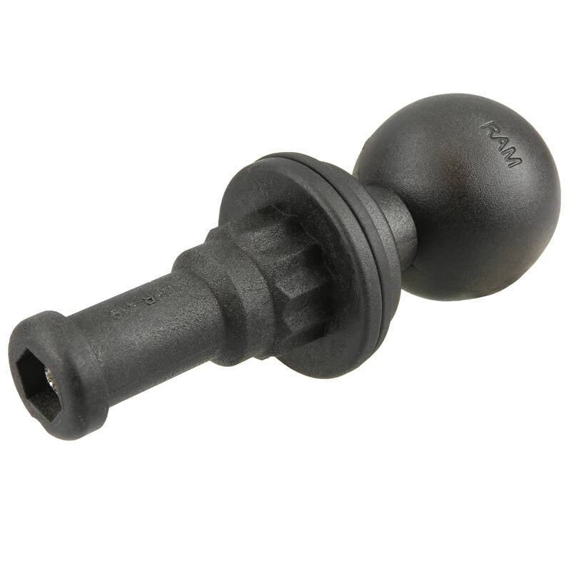 RAM Marine Spline Post Ball Adaptor -  C Series 1.5" Ball