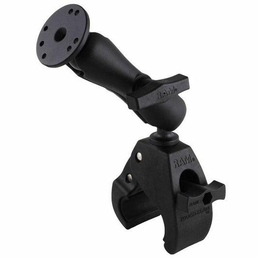 RAM Tough-Claw Adjustable Mount - Large - C Series with Arm & Round Plate