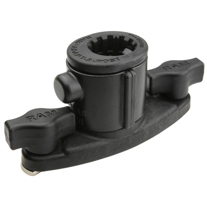 RAM Marine Universal Adapt-A-Post Dual T-Bolt Track Base