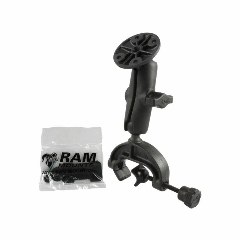 RAP-B-121U RAM® Composite Yoke Clamp Mount with Round Plate 