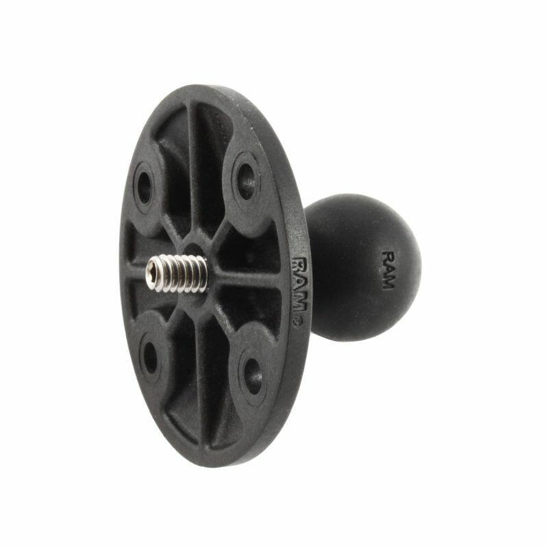 RAM Camera Base (1/4"-20 Male Thread) - B Series (1" Ball) - Composite