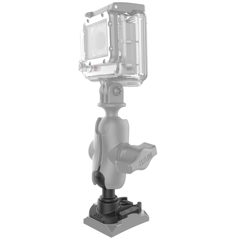 RAP-B-202U-GOP2 RAM® Ball Adaptor for GoPro® Mounting Bases with arm and adaptor 