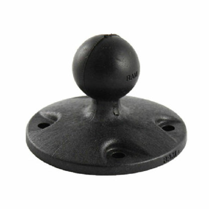 RAM Yoke Clamp Base with Round Plate - Medium Arm - Composite