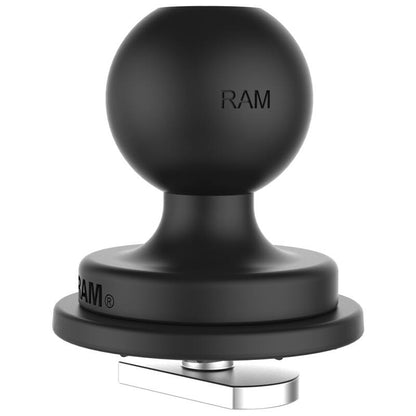 RAM Marine Lowrance Electronics Base - Elite-4 & Mark-4 Series Track Ball Mount