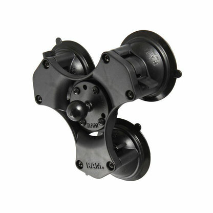 RAM Camera Mount (1/4"-20 Male Thread) - Triple Suction Cup Base (B Series)