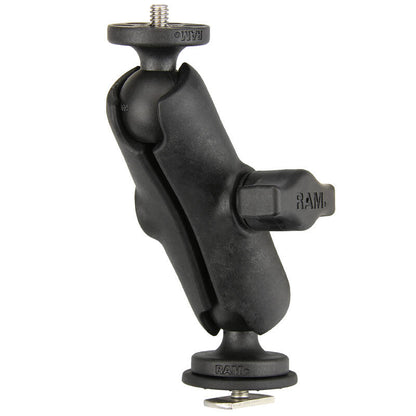 RAM Camera Mount  (1/4"-20 Male Thread) - Track Ball Base and Composite Arm