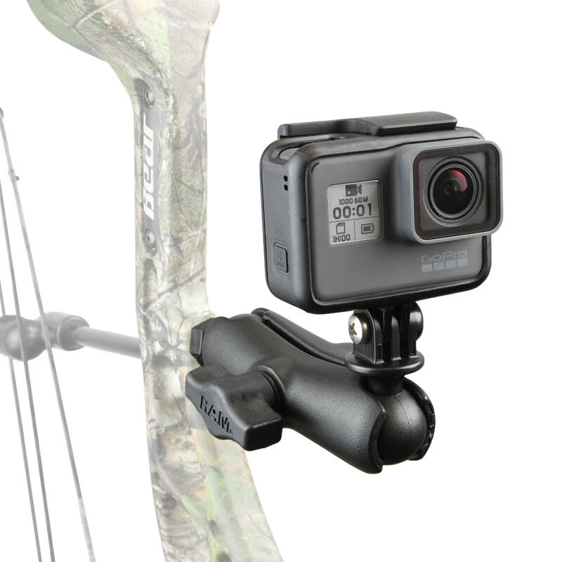 RAM Bow-Cam Mount with Universal Action Camera Adapter