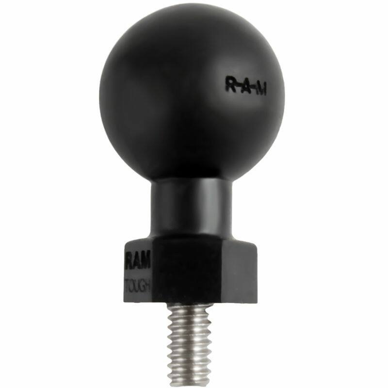 RAP-B-379U-252050-KAY1 RAM® Tough-Ball™ with 1/4"-20 x .50" Threaded Stud for Kayaks - B Size