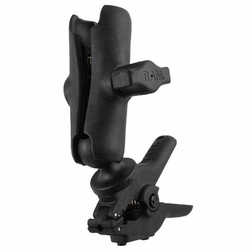 RAP-B-397-1-201U - RAM® Tough-Clamp™ Small Base with Double Socket Arm