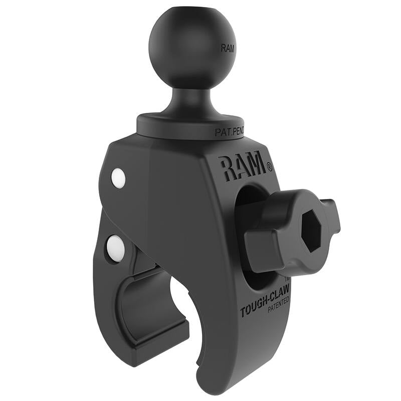 RAM Tough-Claw Adjustable Mount - Small - B Series w/ Short Double Socket Arm