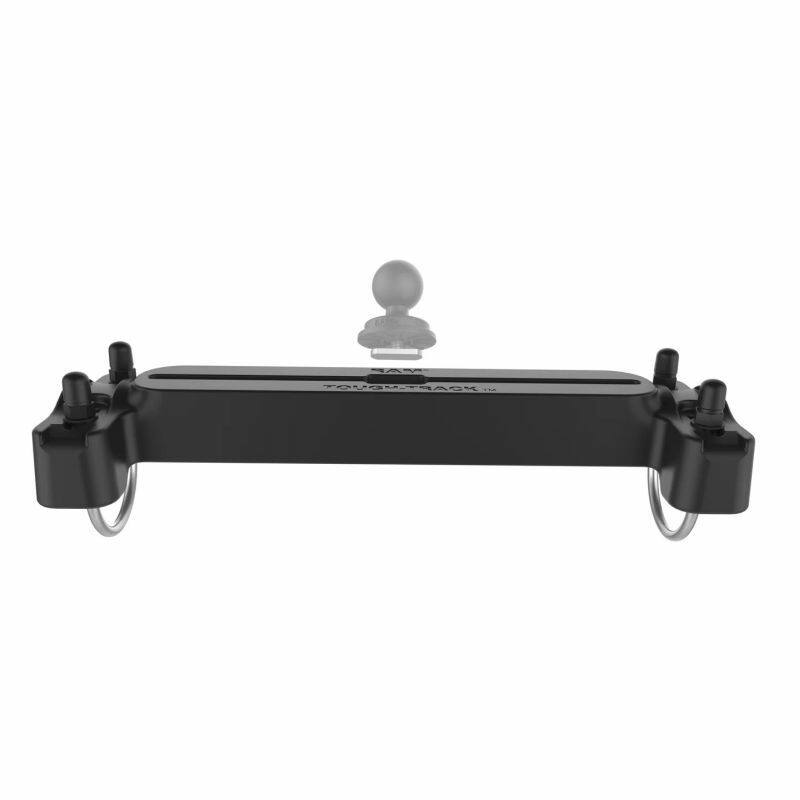 RAM Tough-Track - Top-Loading Composite - Double U-Bolt Mount - For Rails/Tubes